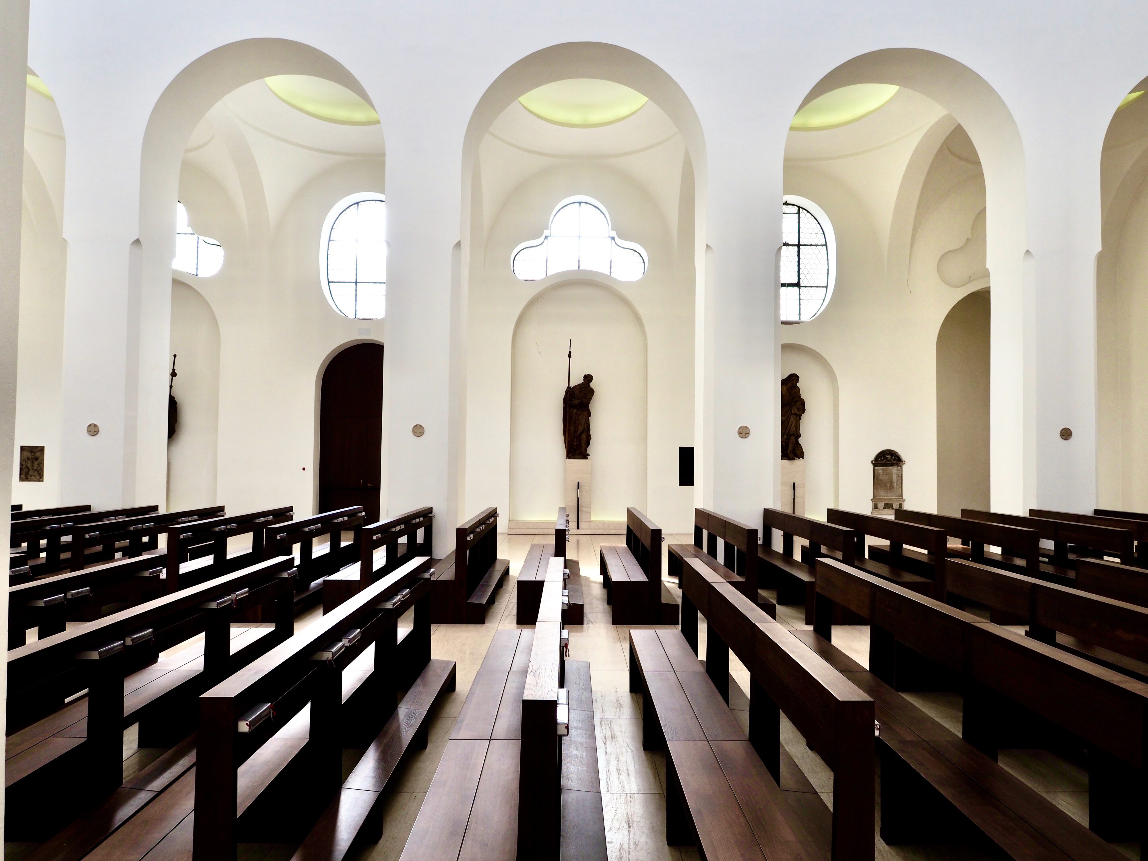 interior of the St. Moritz Church in Augsburg