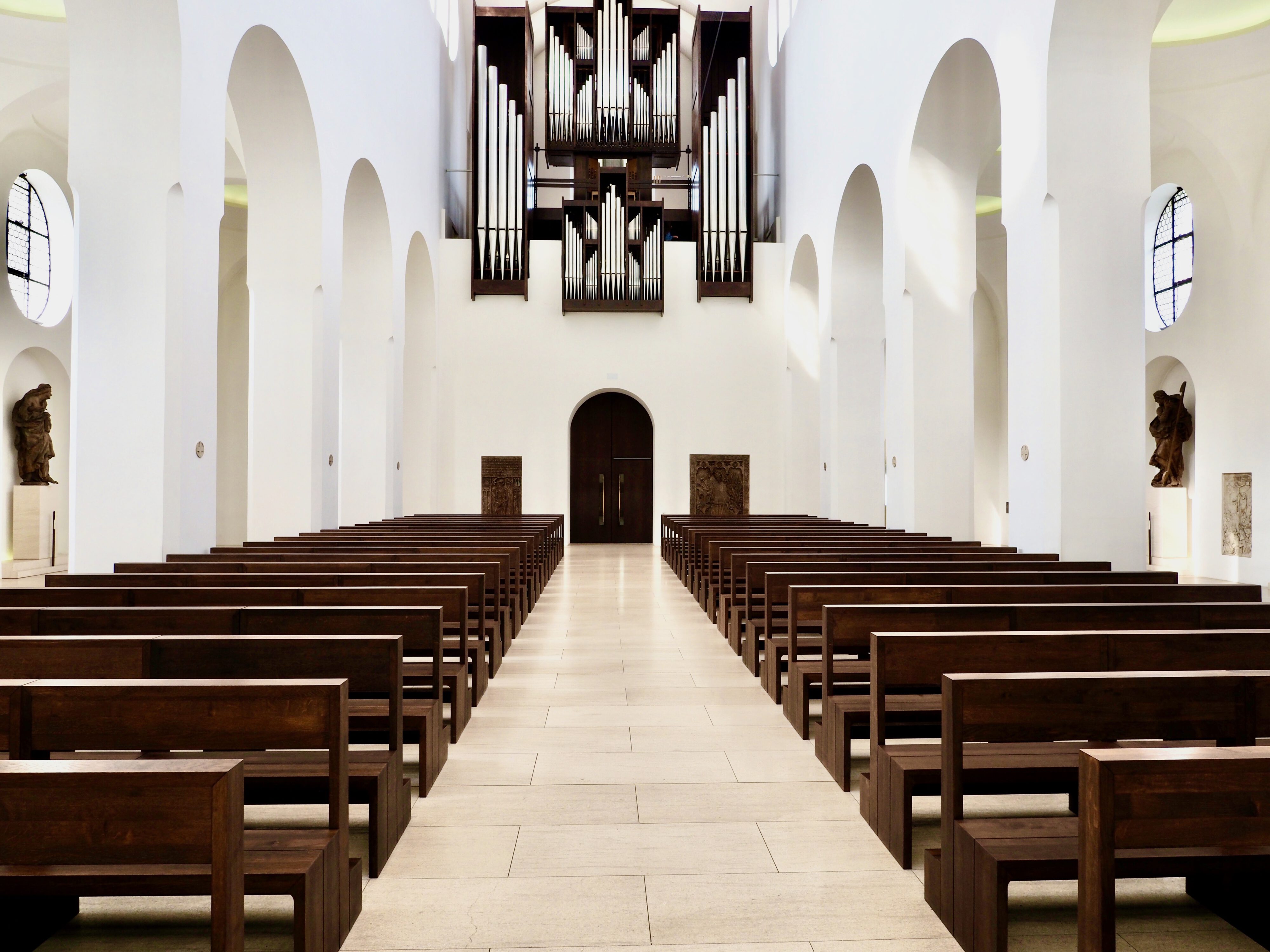 interior of the St. Moritz Church in Augsburg