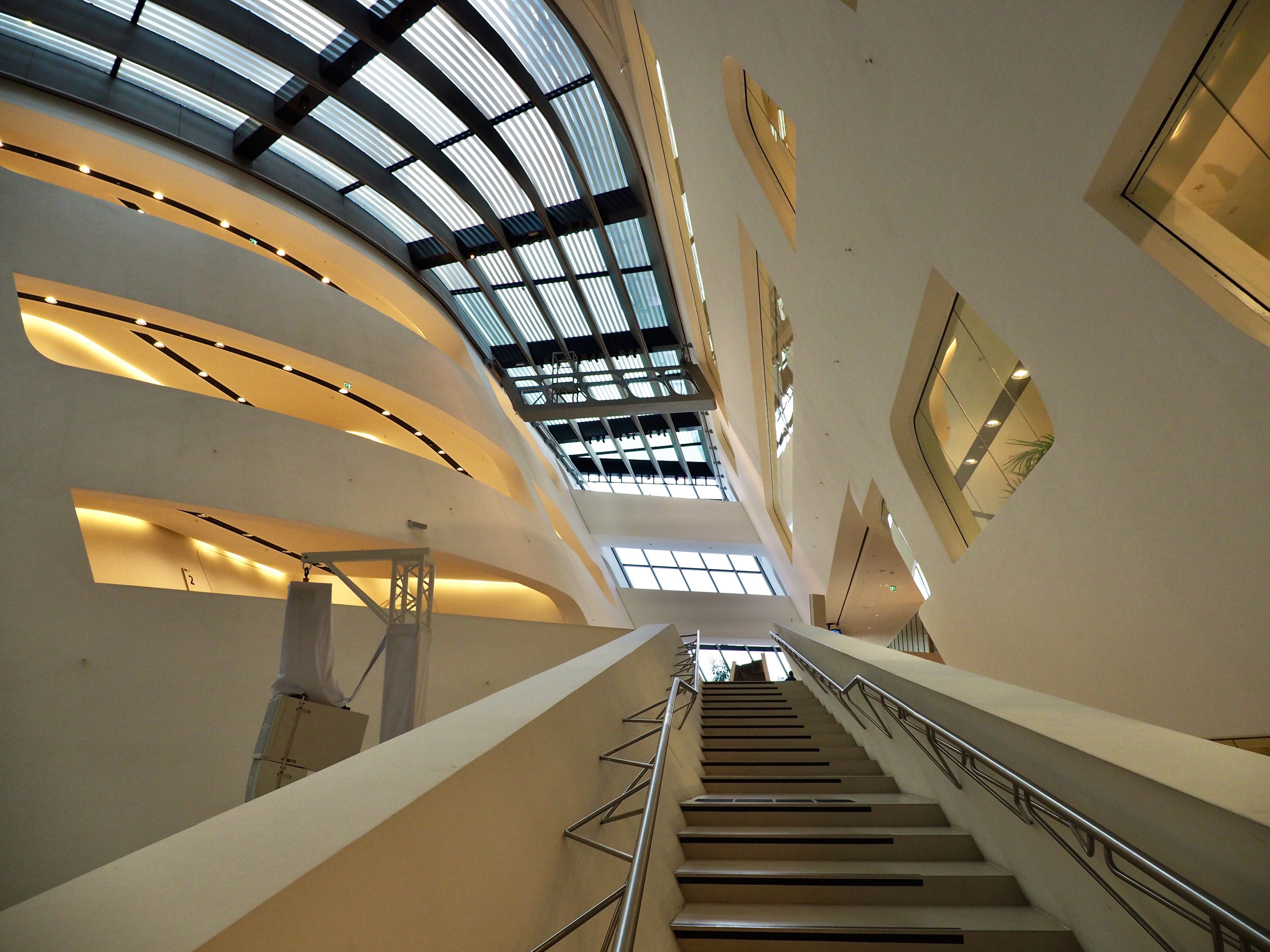 Library and Learning Center, WU Wien by Zaha Hadid