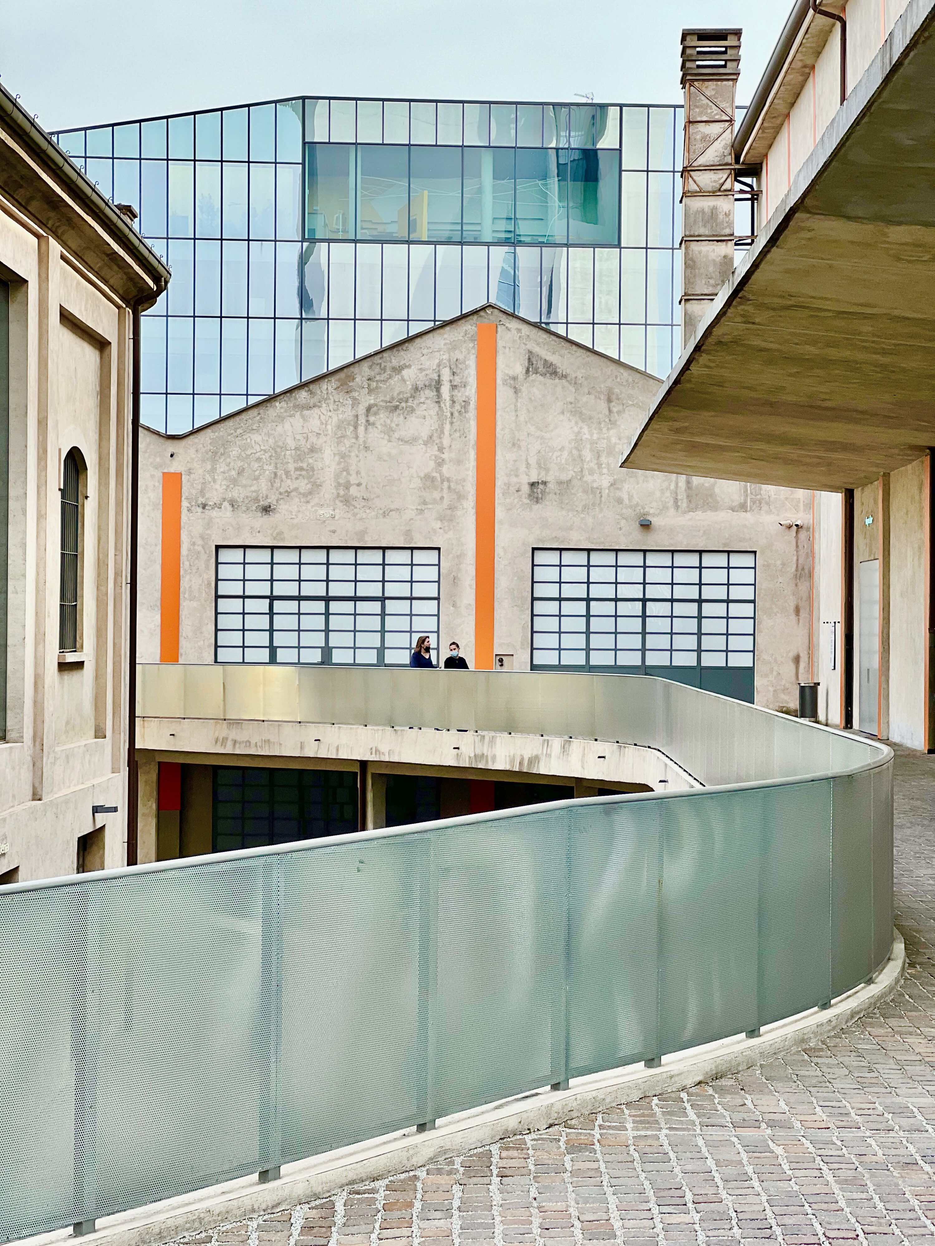 The Milan venue of Fondazione Prada consisting of seven historic factory buildings and three buildings designed by Koolhaas