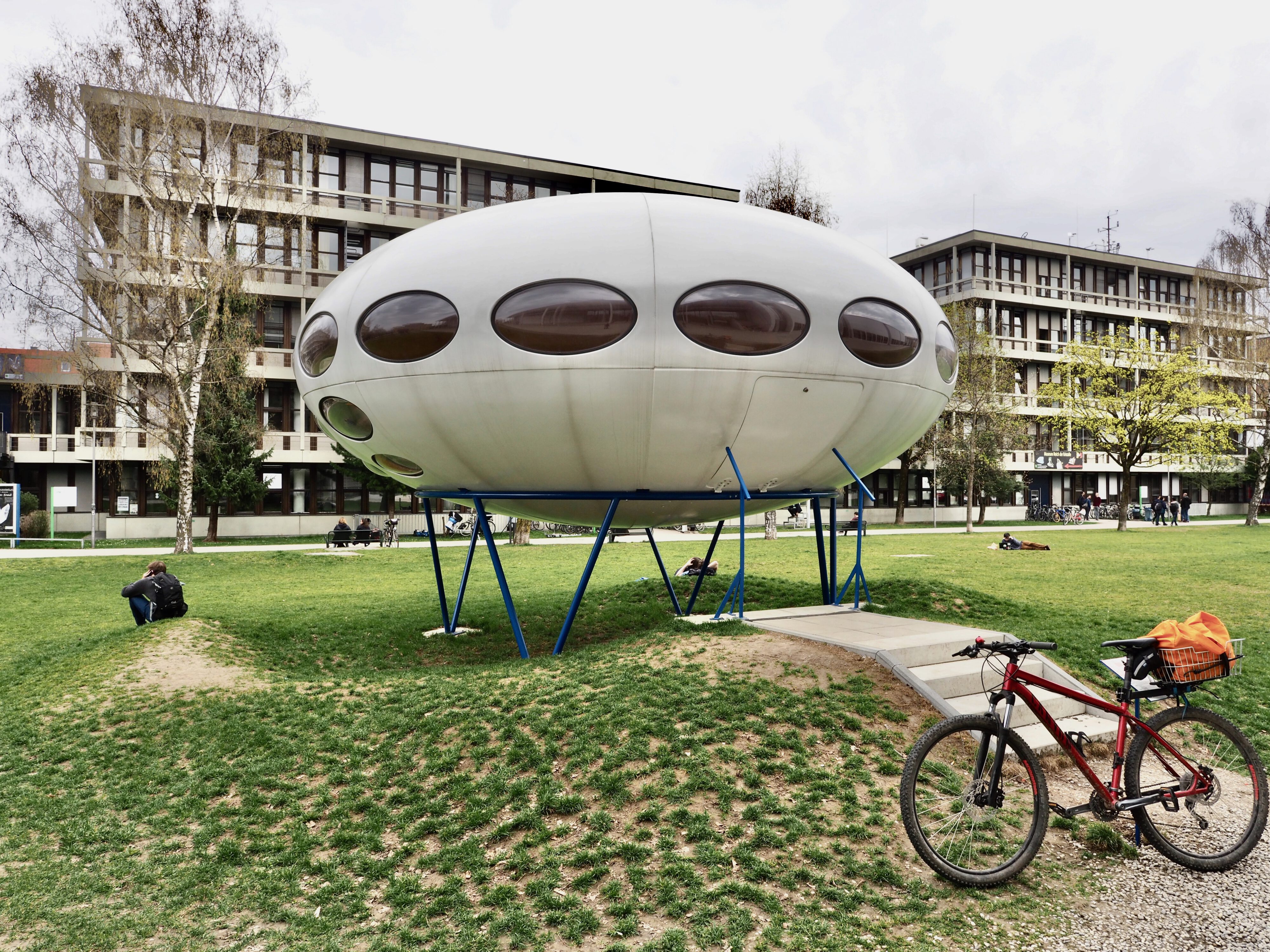 Futuro House - a space age house designed in the 1960s by Matti Suuronen