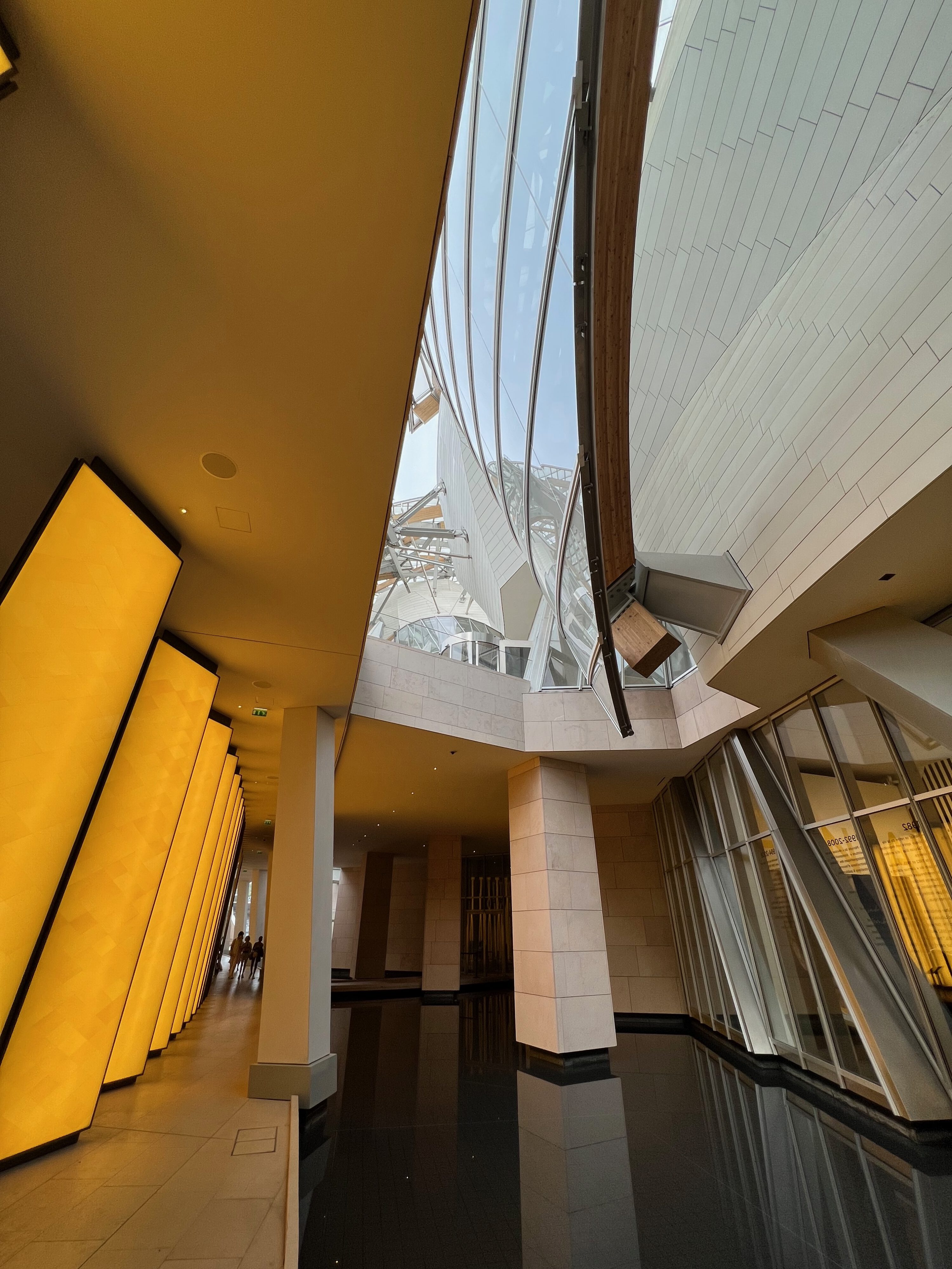 Inside the horizon, Olafur Eliassons permanent installation at the Frank Gehry–designed Fondation Louis Vuitton in Paris