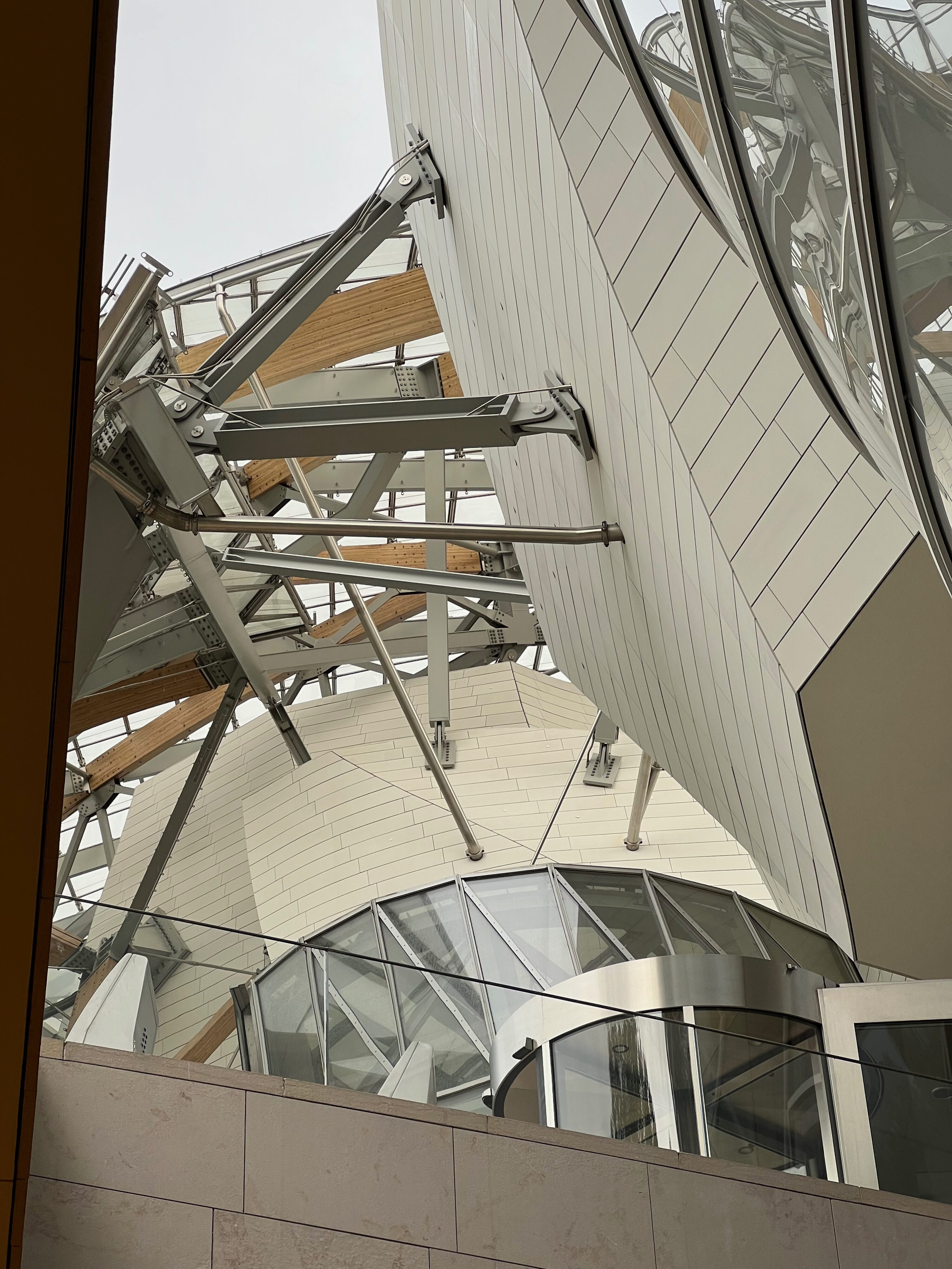 Fondation Louis Vuitton in Paris designed by Frank Gehry