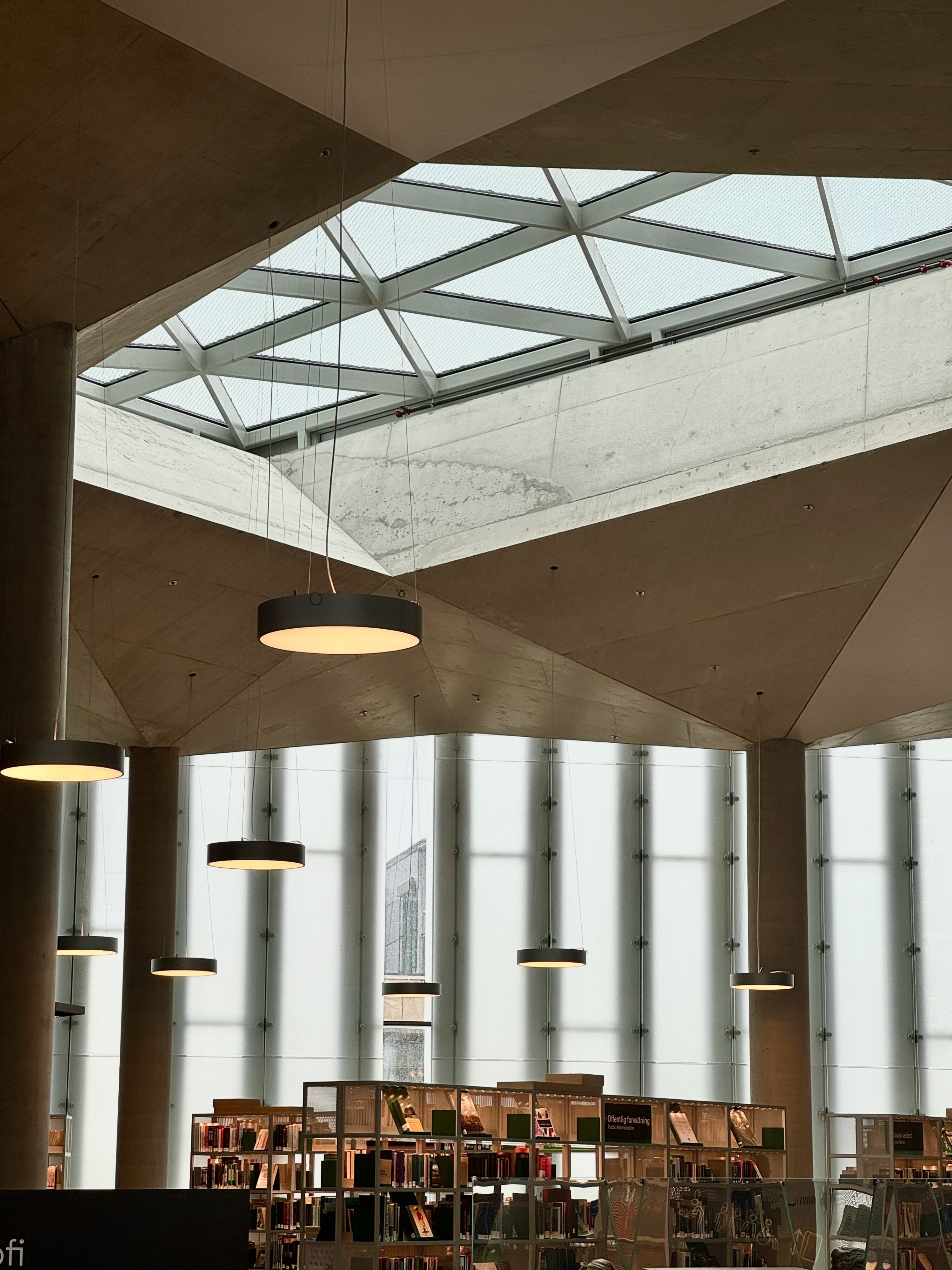 Inside Deichman Bjørvika