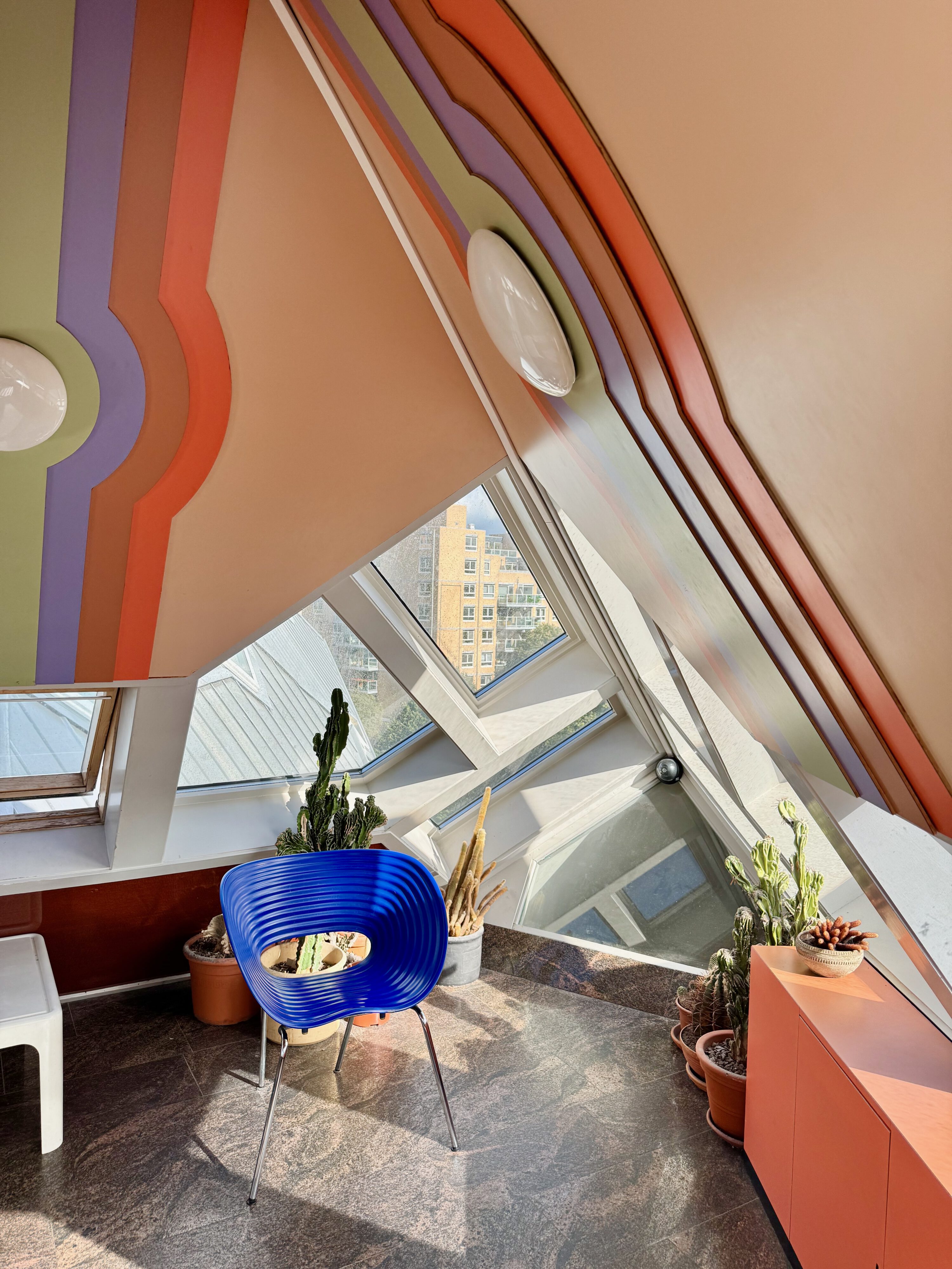 Cube House interior