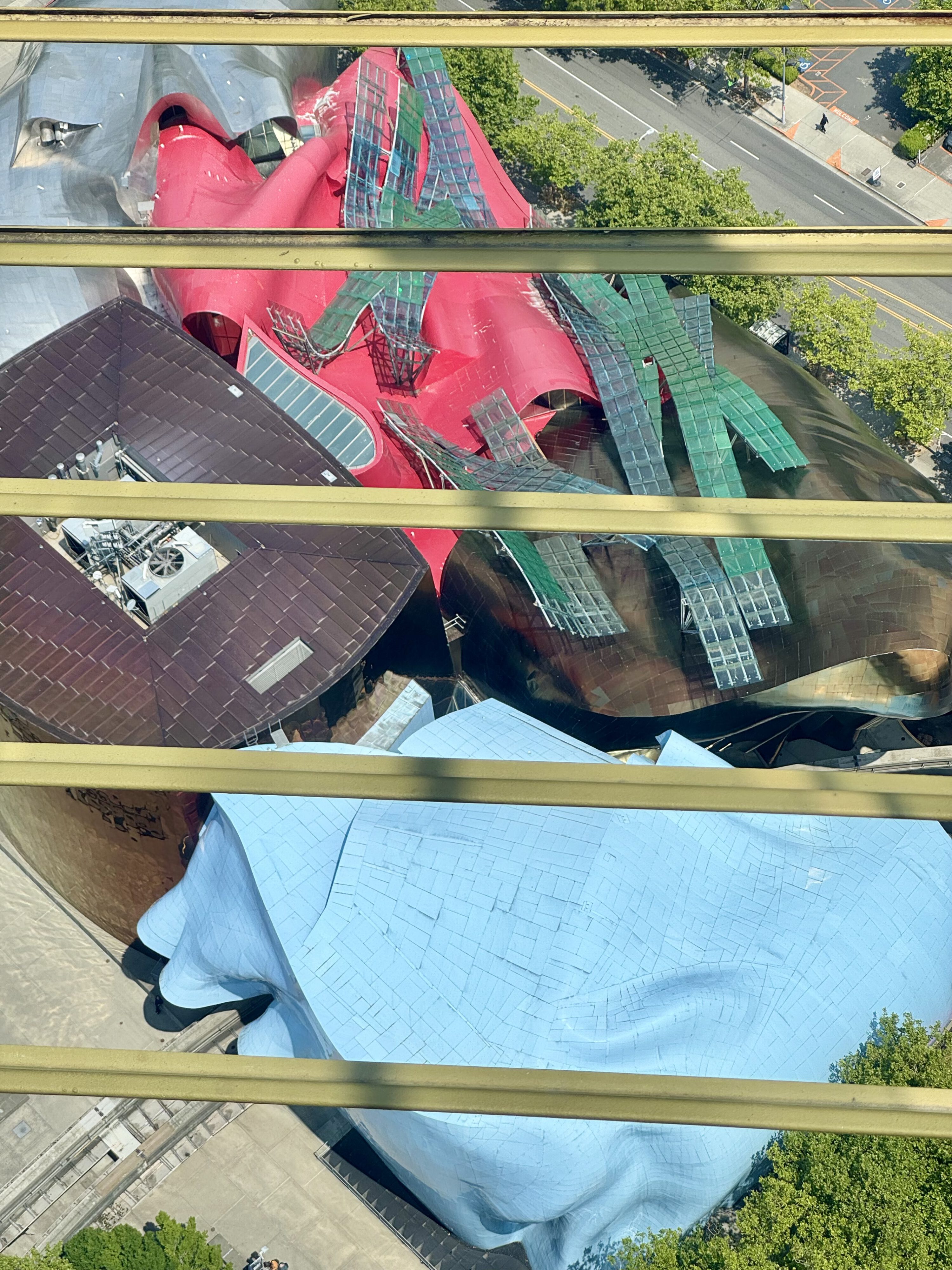 MoPOP seen fromSpace Needle