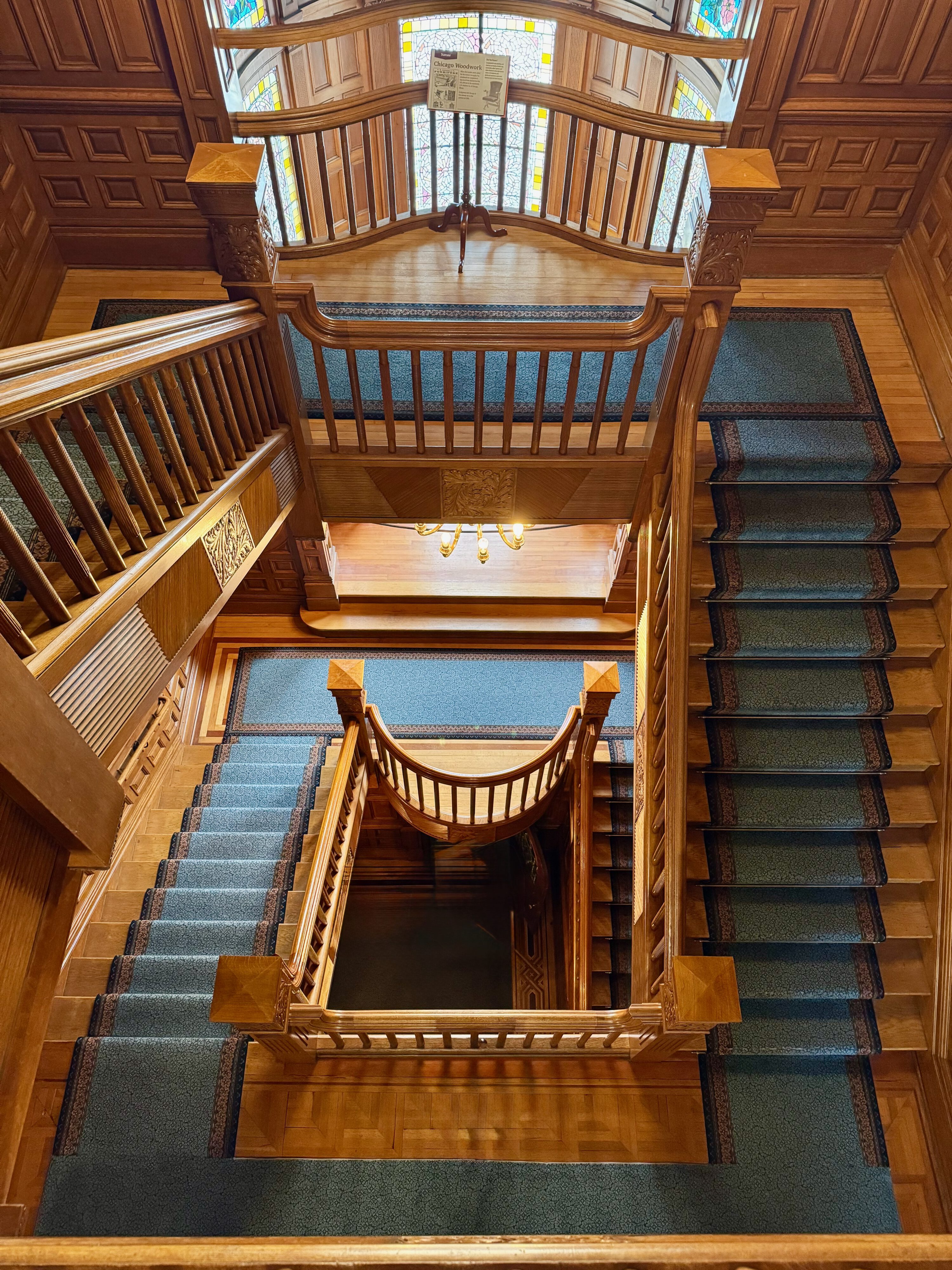 Craigdarroch Castle - Main Staircase